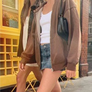 brandy melville oversized christy hoodie